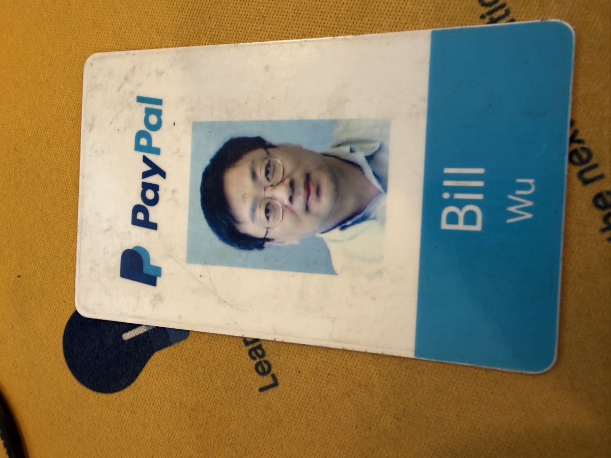 我的 PayPal 工牌